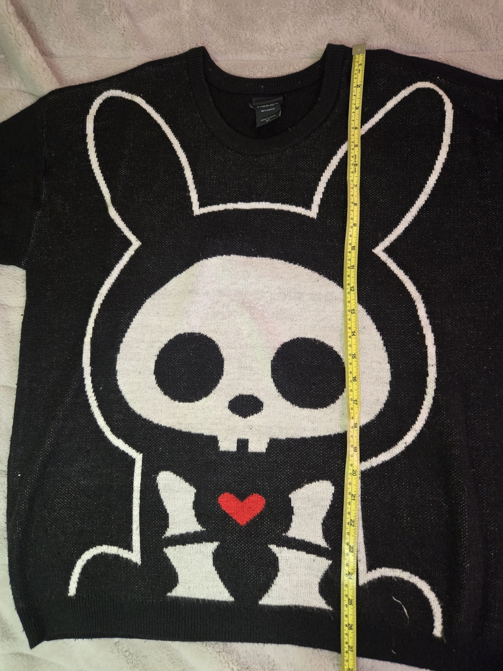 Skelemals Black Crewneck Sweater - Picture 5 of 6